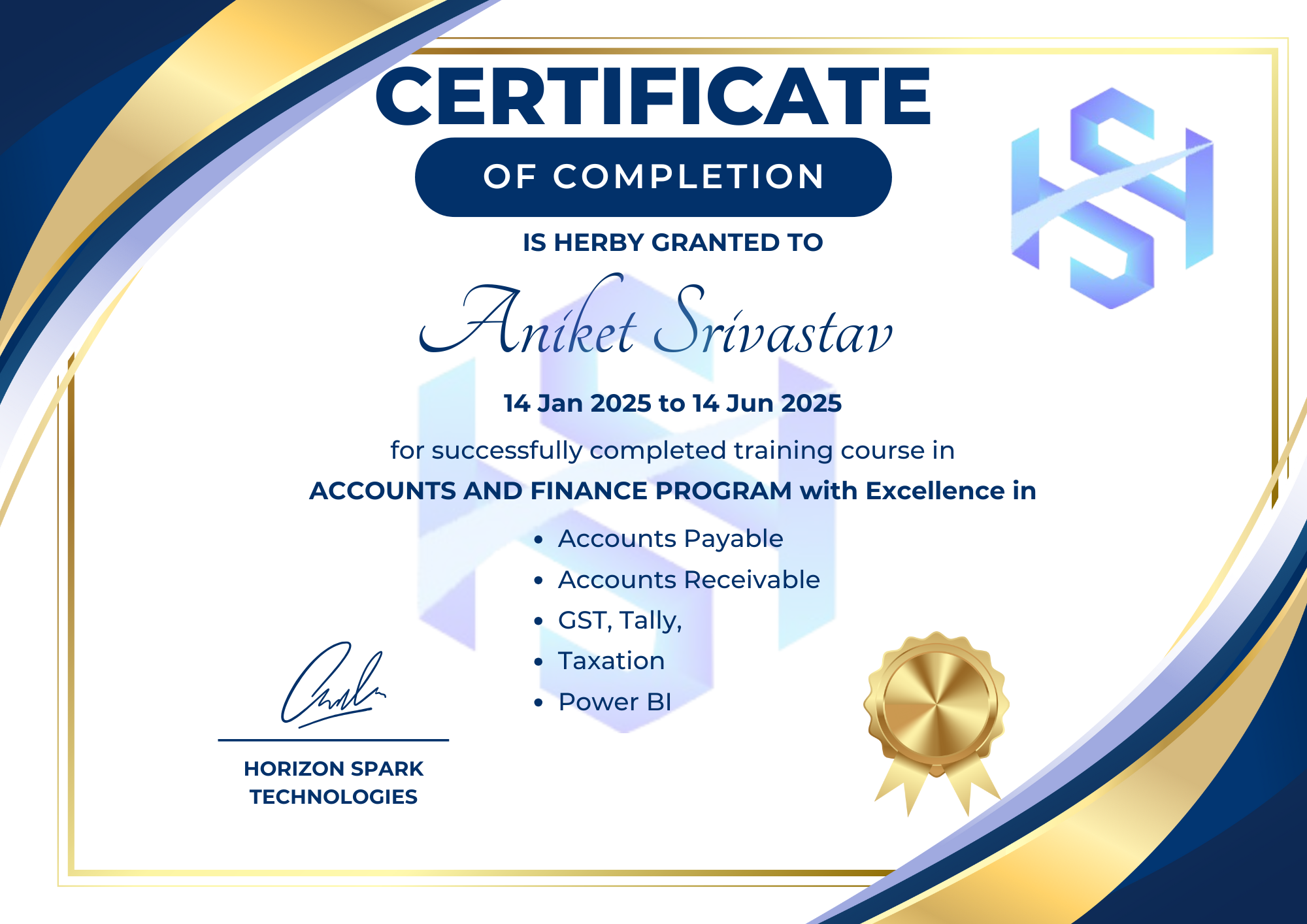 Certificate Image